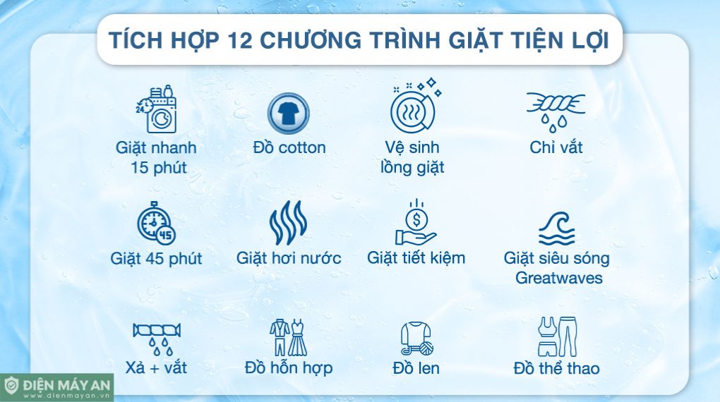 Máy Giặt Toshiba Inverter 10.5 Kg TW-BL115A2V(SS)